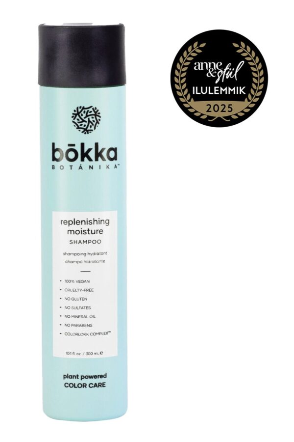 BOKKA BOTANIKA Replenishing Moisture Shampoo 300 ml BEAUTY AWARDS