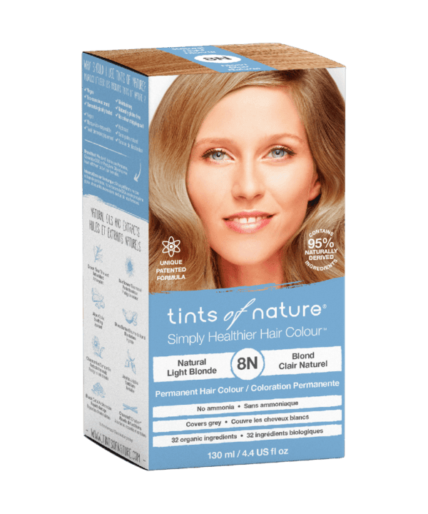 TINTS OF NATURE T8N Natural Light Blonde 130 ml PERMANENT