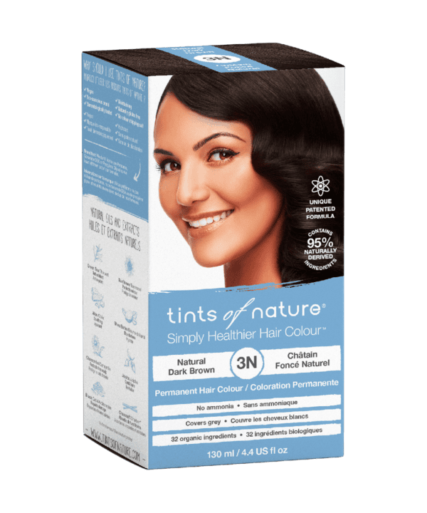 TINTS OF NATURE T3N Natural Dark Brown 130 ml PERMANENT