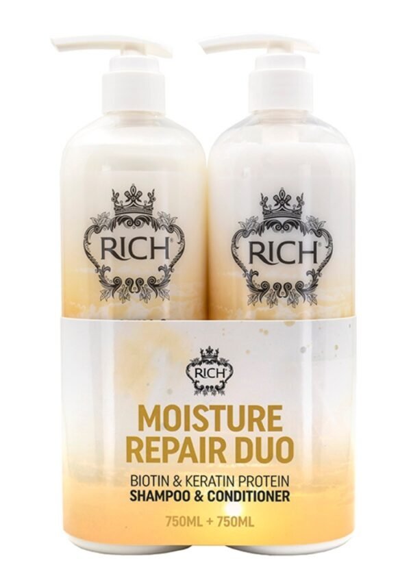 RICH Pure Luxury Moisture Repair Duo 750 ml + 750 ml FOR MEN