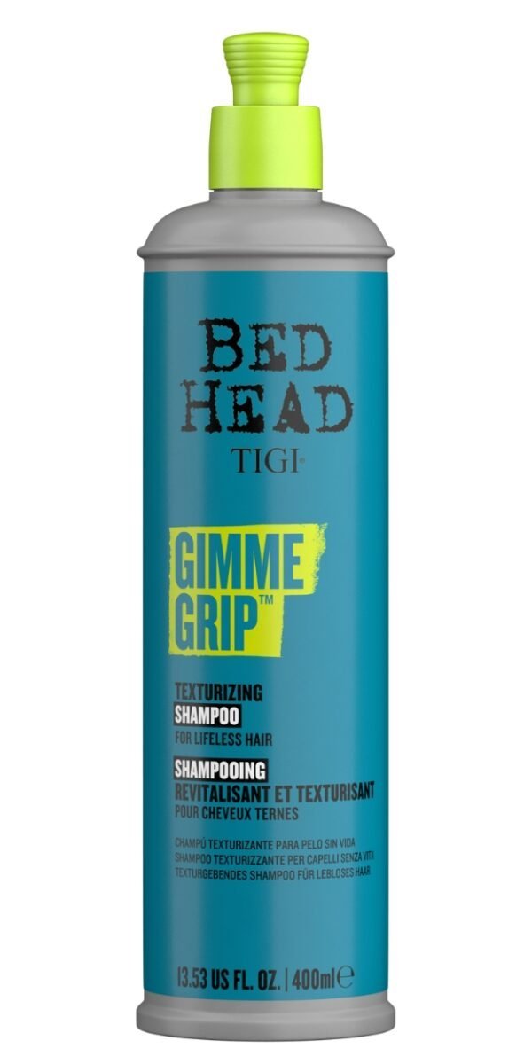 TIGI Bed Head Gimme Grip Shampoo 400 ml New SHAMPOOS