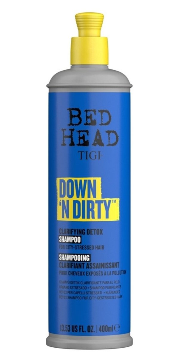 TIGI Bed Head Down N Dirty Shampoo 400 ml New