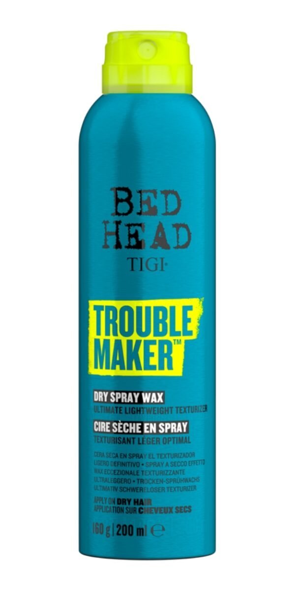 TIGI Bed Head Trouble Maker Spray Wax Texturizer 200 ml New SPRAYS