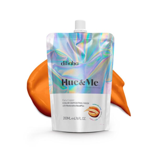 DIFIABA Hue&Me Fiery Copper Color Depositing Mask 200 ml EFFECT
