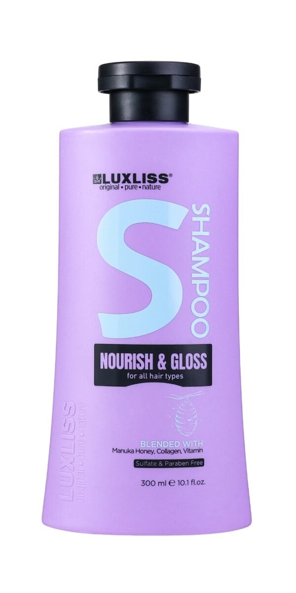 LUXLISS Nourish & Gloss Shampoo 300 ml SHAMPOOS