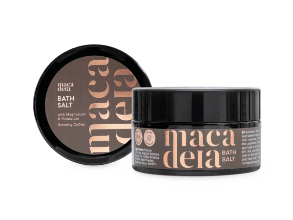 MACADEIA Relaxing Coffee Bath Salt with Magnesium & Potassium 200 g ALL PRODUCTS