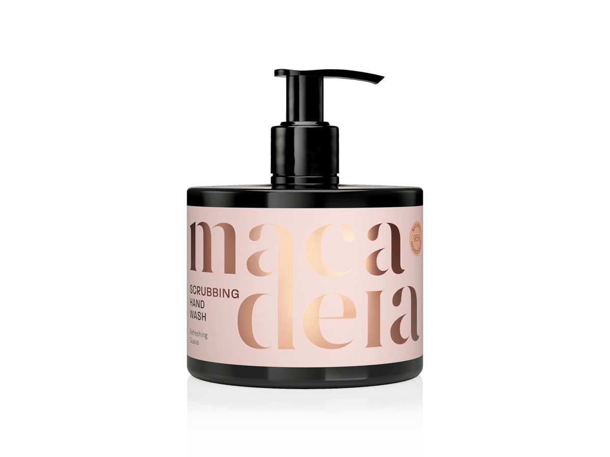 MACADEIA Scrubbing Hand Wash Refreshing Guava 300 ml