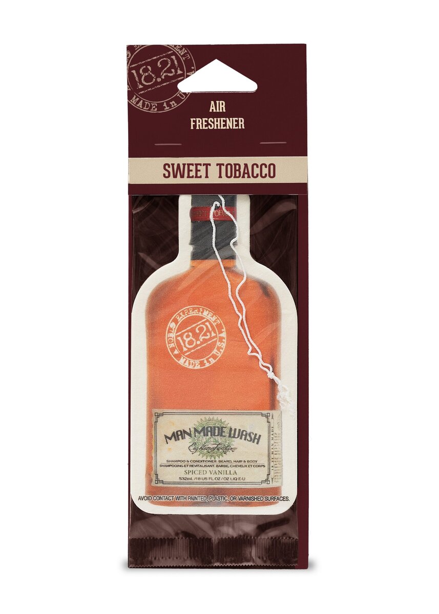 18.21.MAN MADE Car Air Freshener Sweet Tobacco