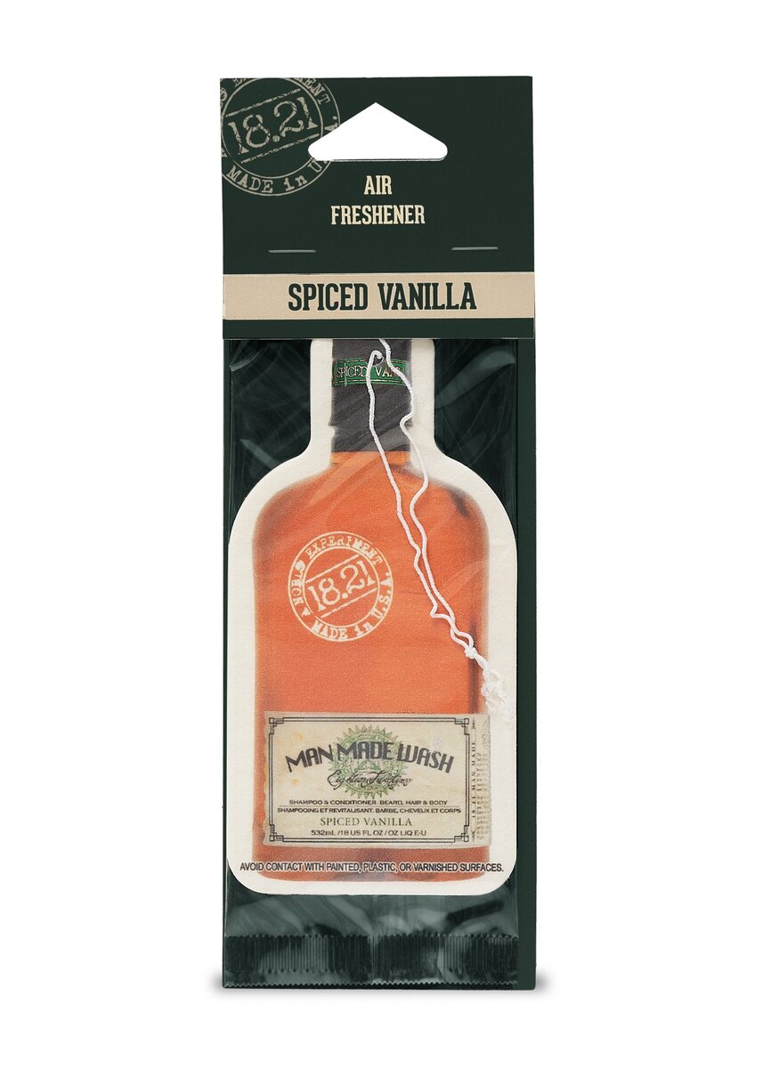 18.21.MAN MADE Car Air Freshener Spiced Vanilla